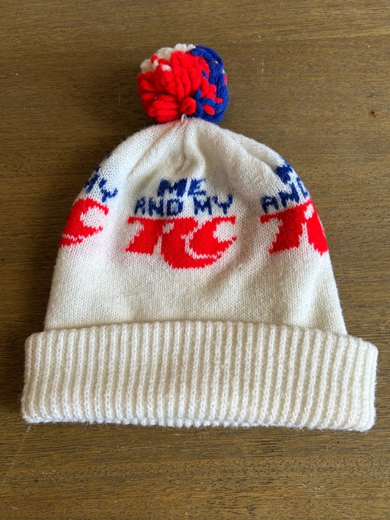 RC Cola Accessories - Vintage 1970’s Me and My RC" Promotional Hat/Beanie Advertise Royal Crown Cola.